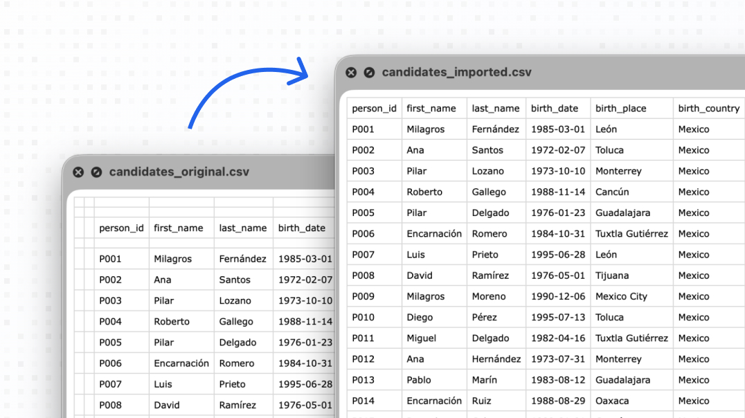 CSV-Importe, die mehr aushalten